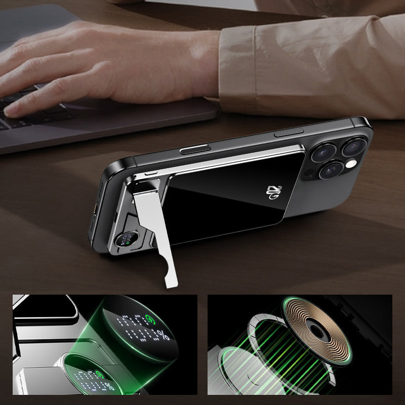 🔋✨Professional Magnetic Charger for Travelers & Professionals 🧲| 15W Wireless | 5000mAh/10,000 mAh | Fast Delivery💥