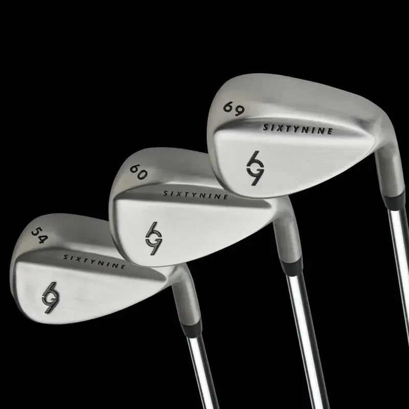 3-Piece Golf Wedge Set – 54°, 60° & 69° Short Game Wedges