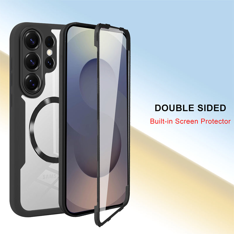 📱 2026 HOT SALE🥳50K+ SOLD!✨ Magnetic Full Coverage Phone Case – Shock Buffer Edge 🛡️